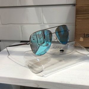 Quay Australia High Key Sliver/Blue 👓